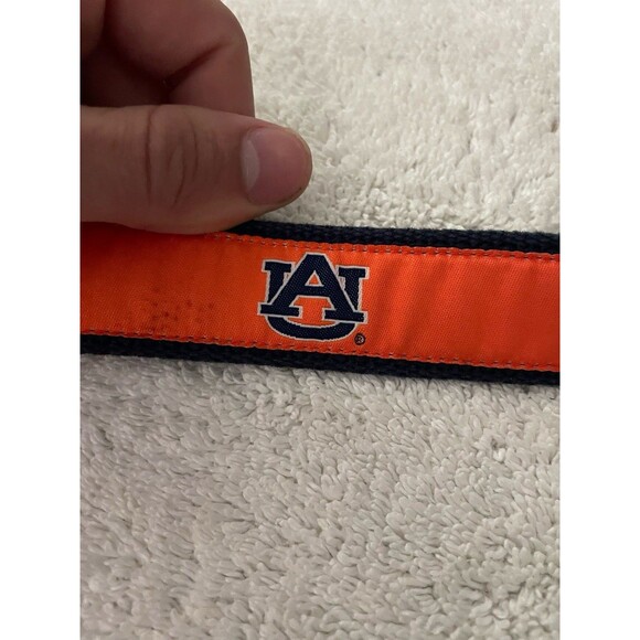 Moonshine Aubrun University Orange Belt Preppy Large Canvas Logo College - Picture 10 of 14